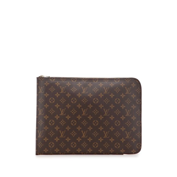 Pre-Loved Louis Vuitton Monogram Poche Documents Portfolio - Picture 1 of 11